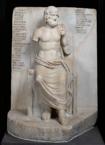 Euripides Heykeli (MÖ 484-06) (mermer)
